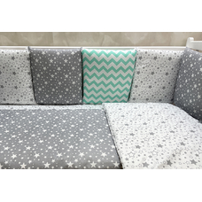 Комплект в кроватку Мозаика-59