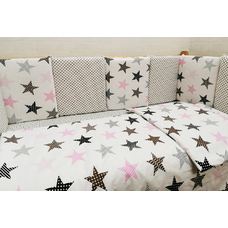 Комплект в кроватку Мозаика-44